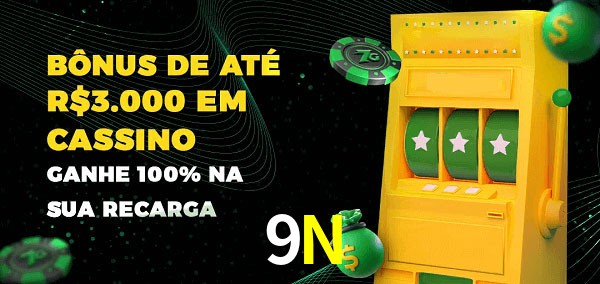 9N melhor bônus de depósito